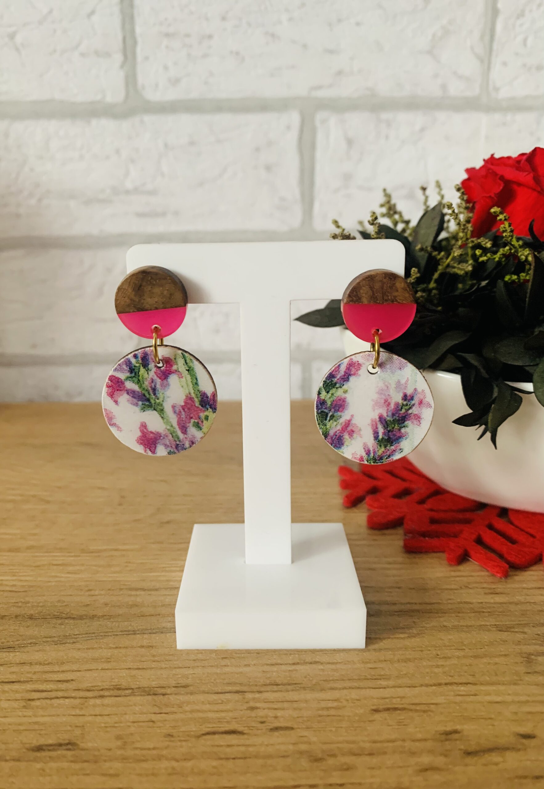 Kolczyki Delikatny horyzont - obrazek 2