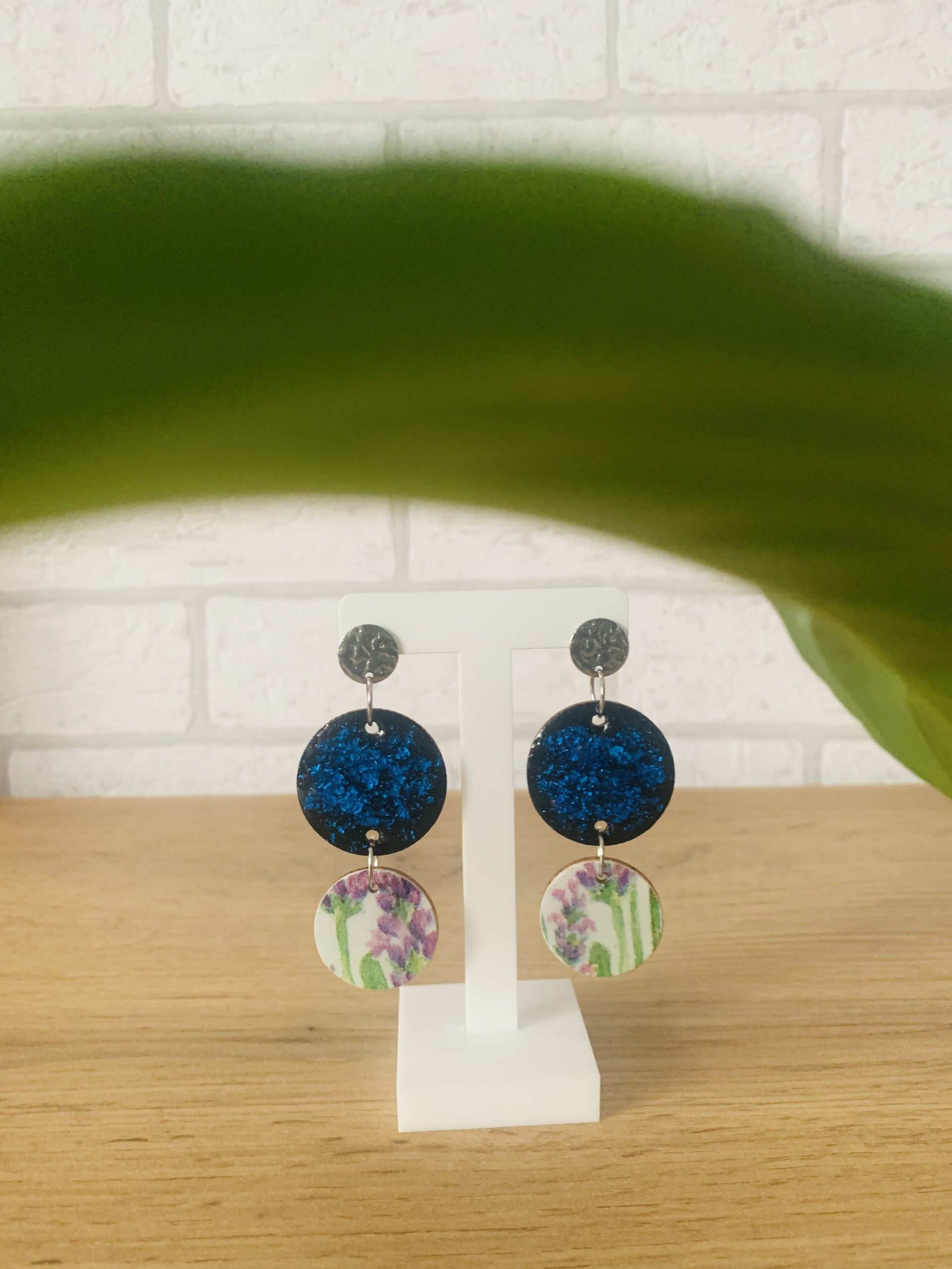 Kolczyki Ciepły blask - obrazek 2